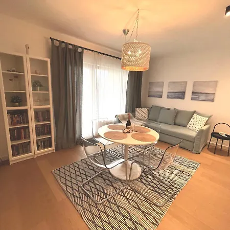 Lägenhet Jauna Teika Cosy 1bdr Apartment, Self Check-in Riga